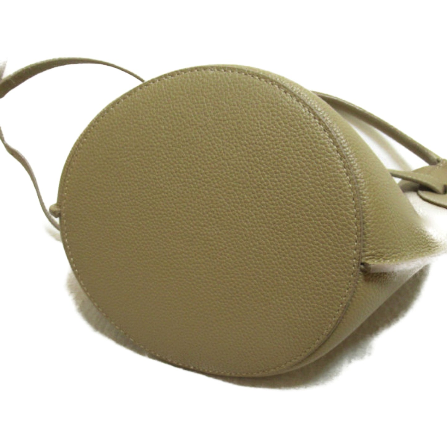 Celine big bag bucket handbag Beige leather