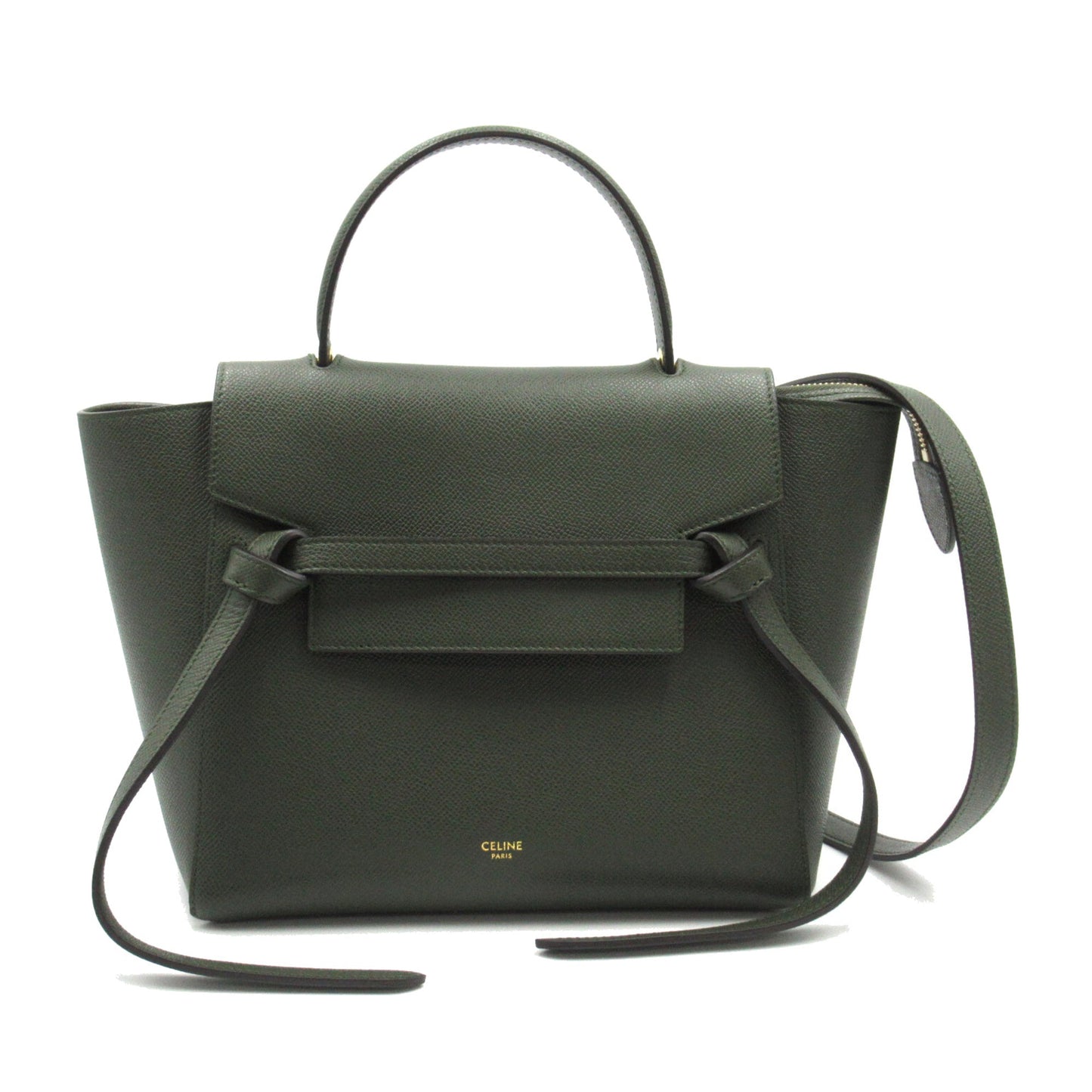Celine Belt bag Khaki leather