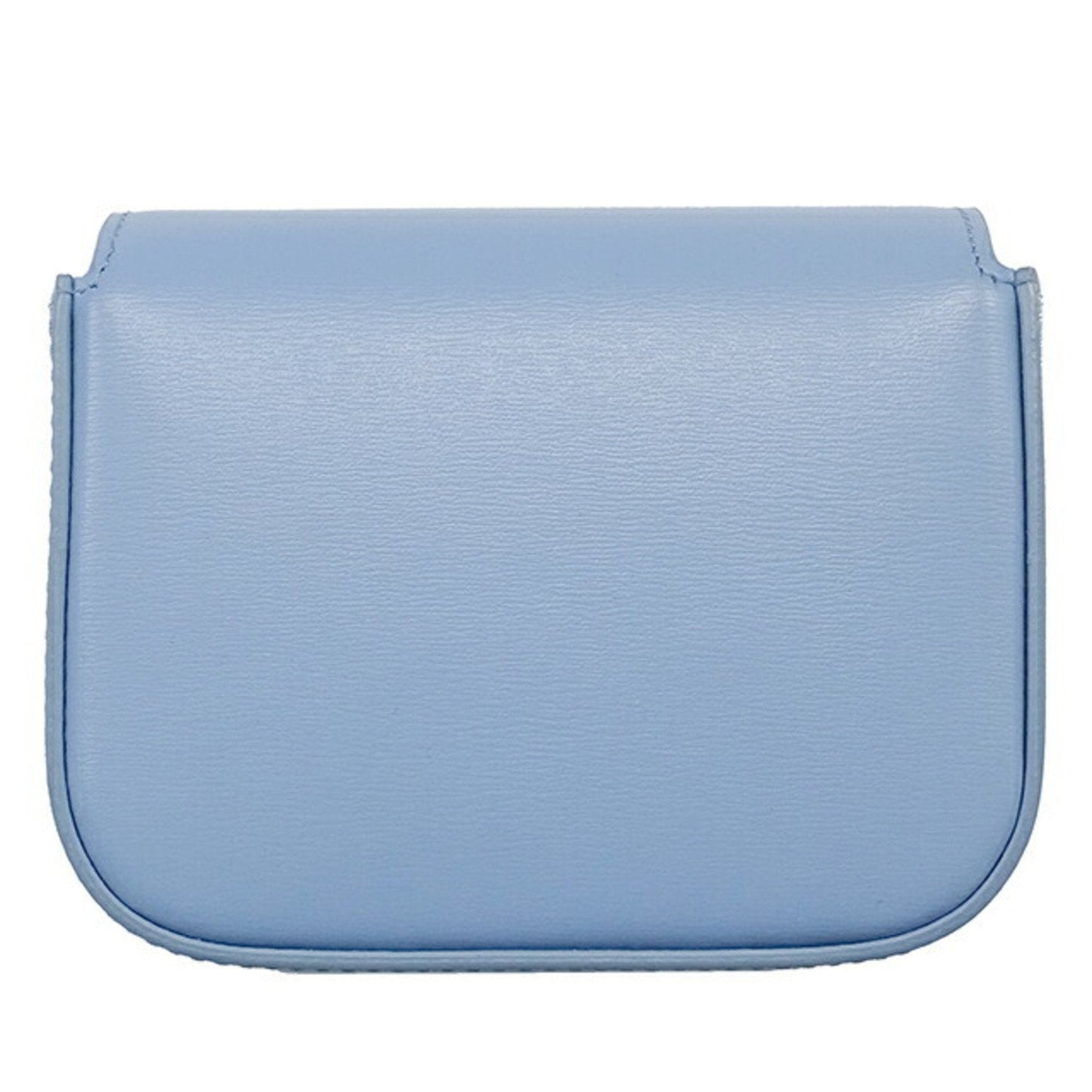 Celine Bag Women's Triomphe Shoulder Shiny Calfskin Celeste Light Blue