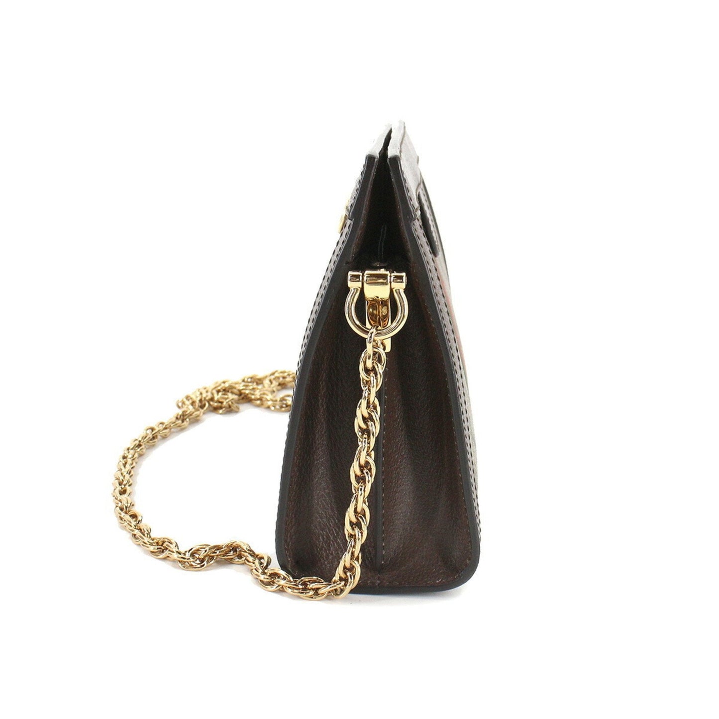 Gucci Ophidia Small Shoulder Bag Supreme Leather Beige Brown 503877