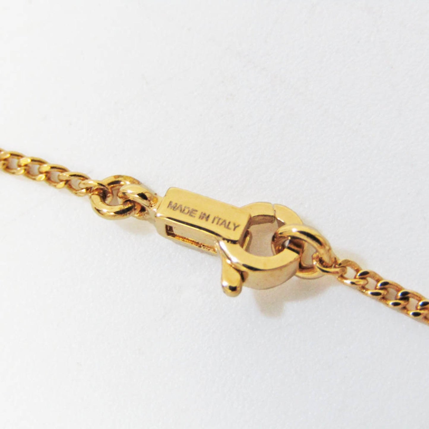 Celine Alphabet P Bracelet 46B0P6BRA Metal Charm Bracelet Gold