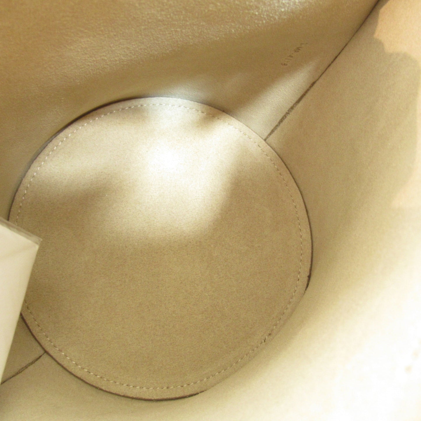 Celine big bag bucket handbag Beige leather