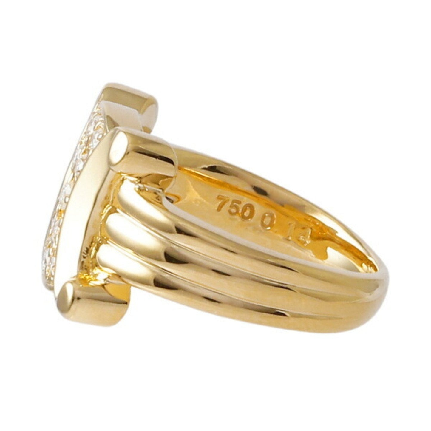 Celine Macadam K18YG Yellow Gold Ring