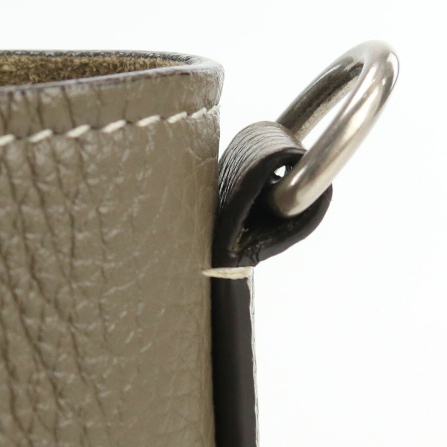 Celine Luggage Nano 18924 3DRU 09SO Handbag Calfskin Women's