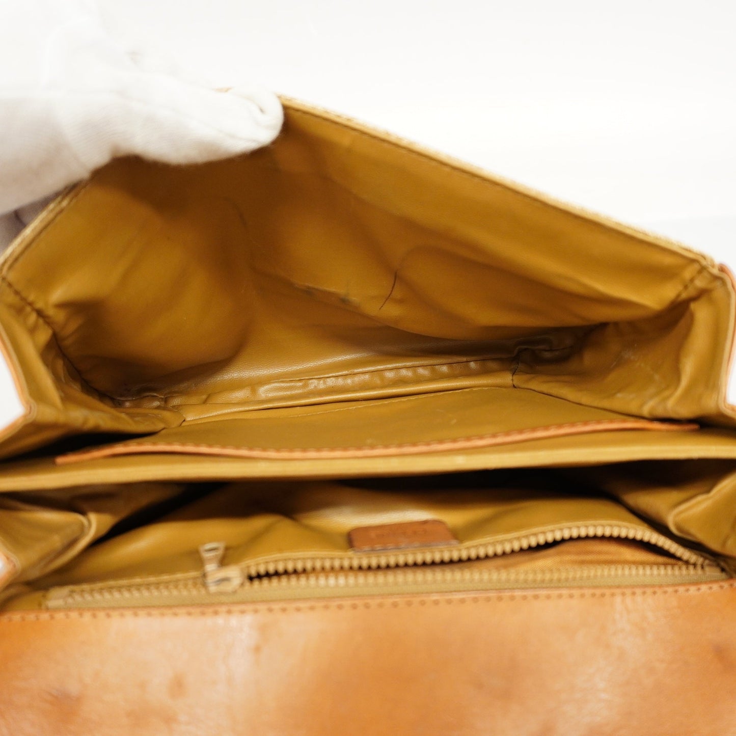 Celine Macadam Shoulder Bag Women's PVC,Leather Shoulder Bag Beige,Brown