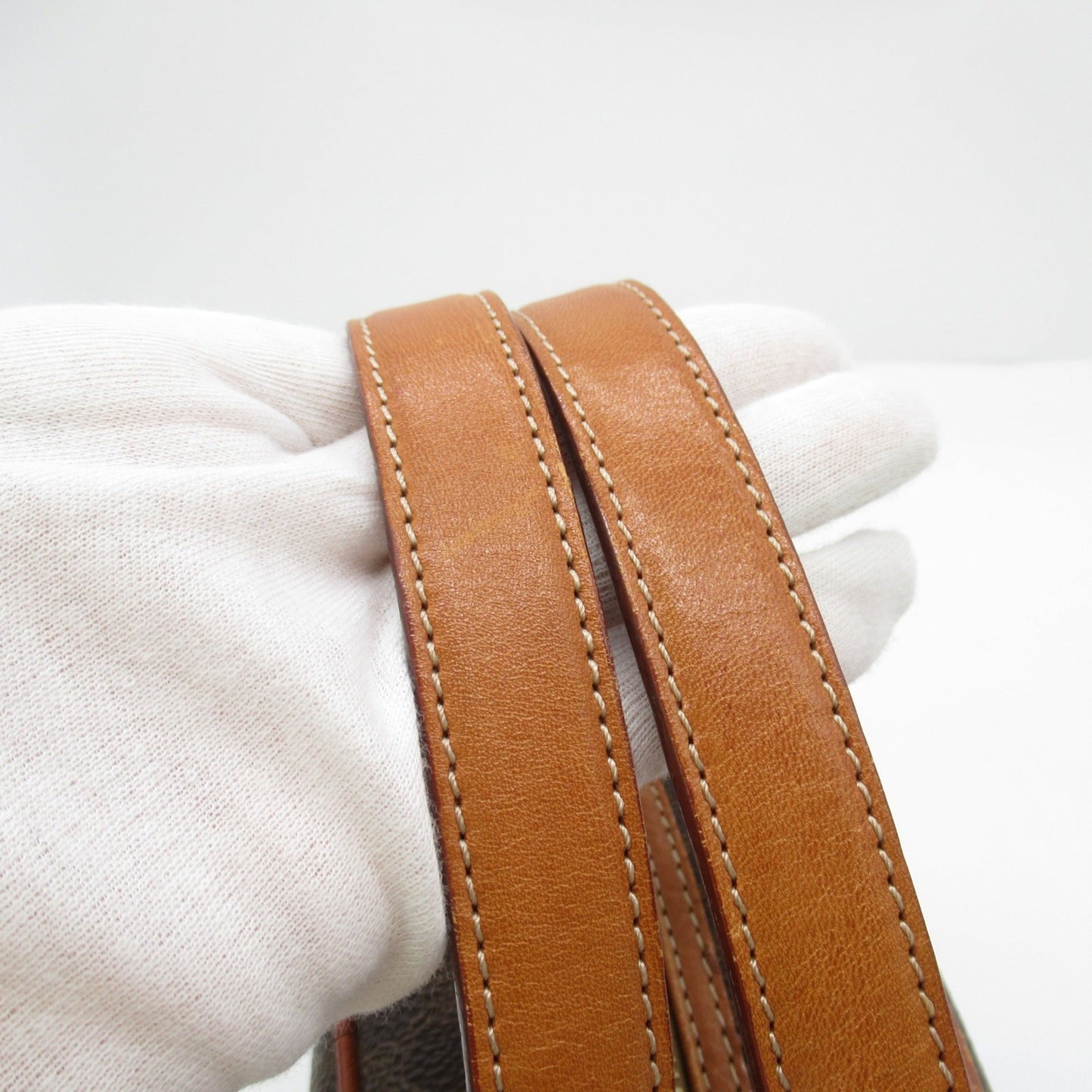 Celine Handbag Brown PVC coated canvas