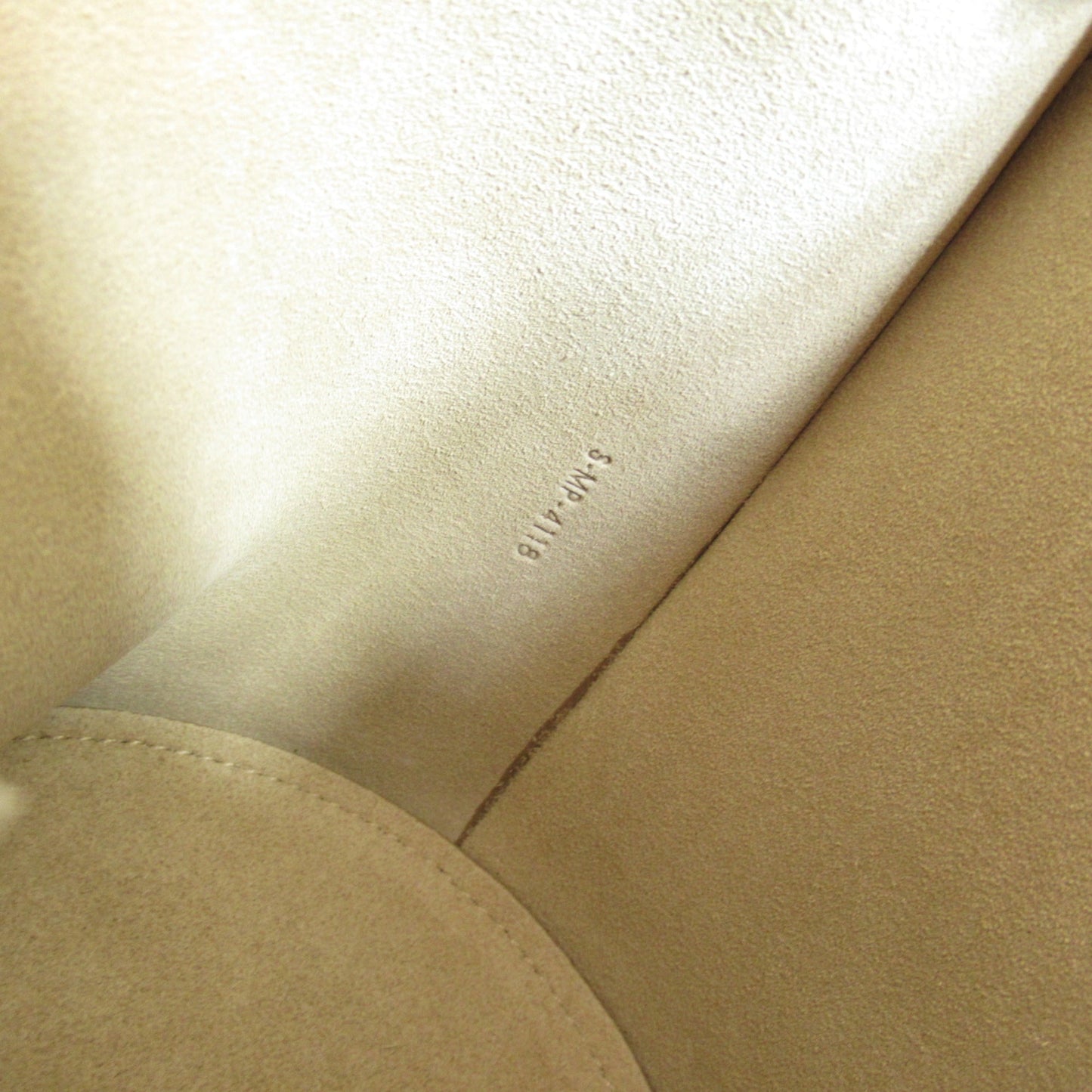 Celine big bag bucket handbag Beige leather
