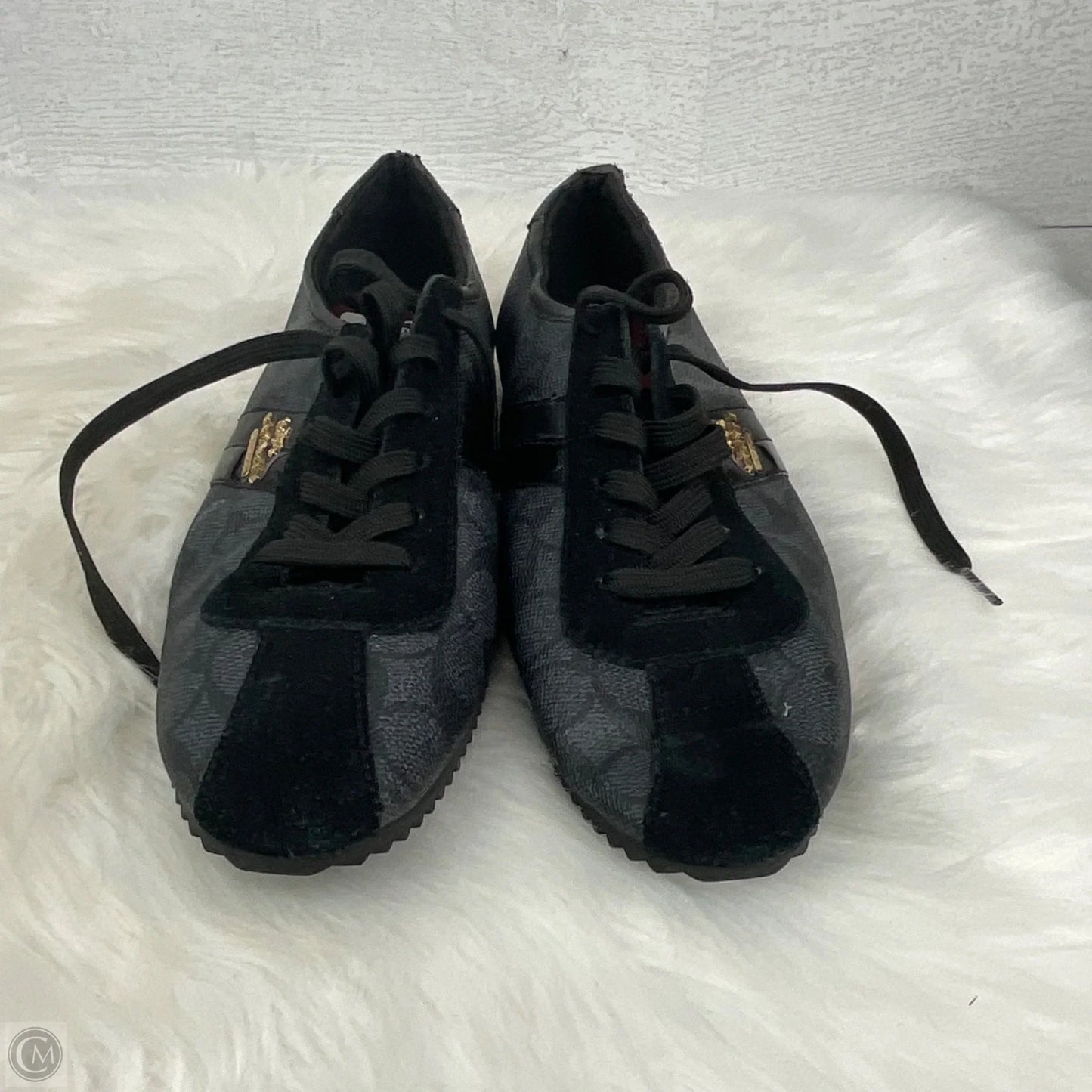 Shoes Designer By Coach In Black, Size: 10