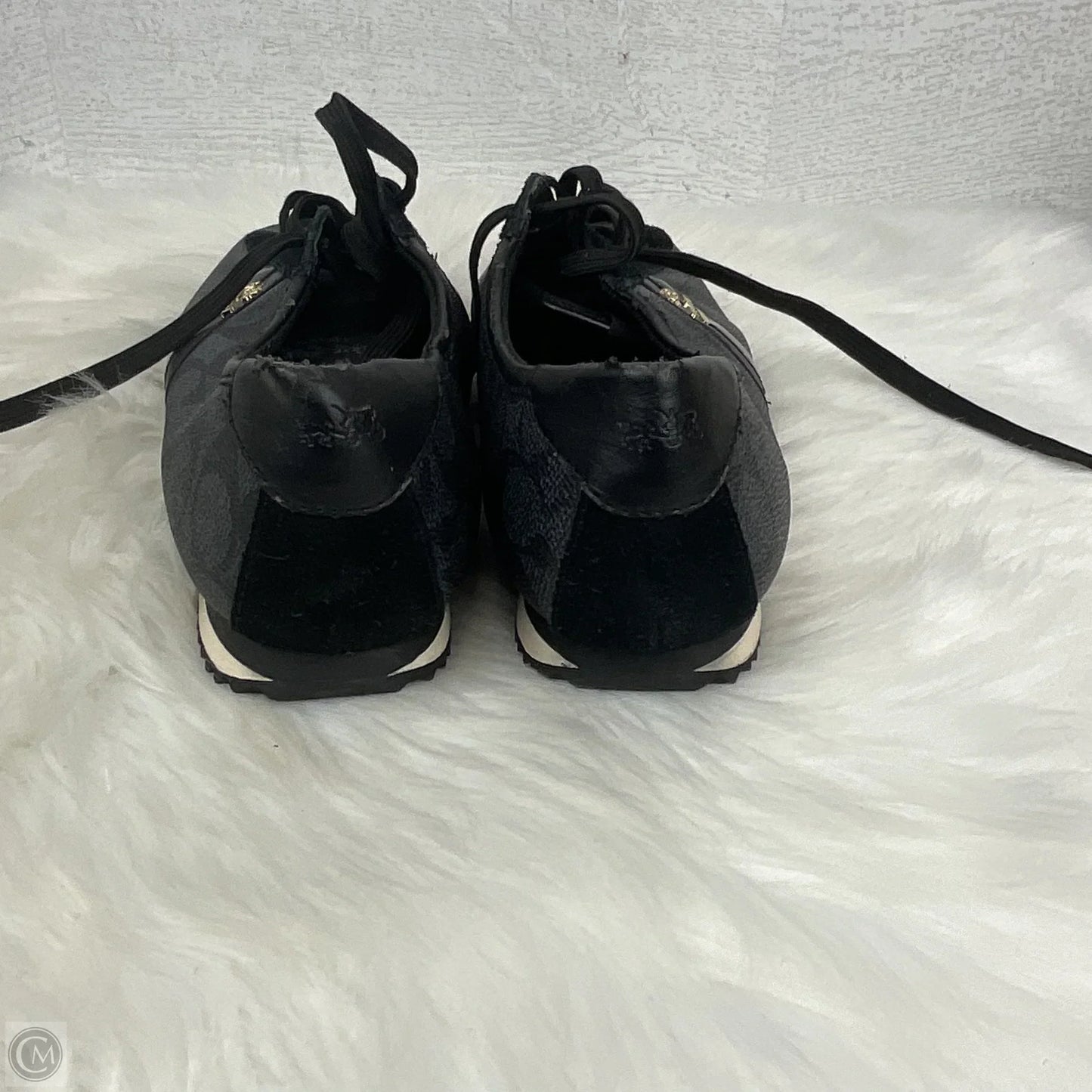 Shoes Designer By Coach In Black, Size: 10
