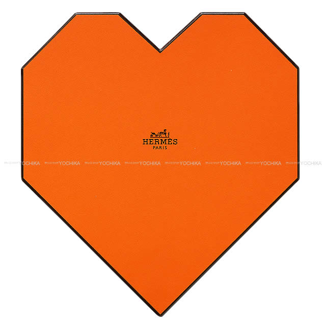 2017SS HERMES scarf Carre 90 Brides de Gala Love Blanc (White)/Orange/Noir (Black) Silk100%