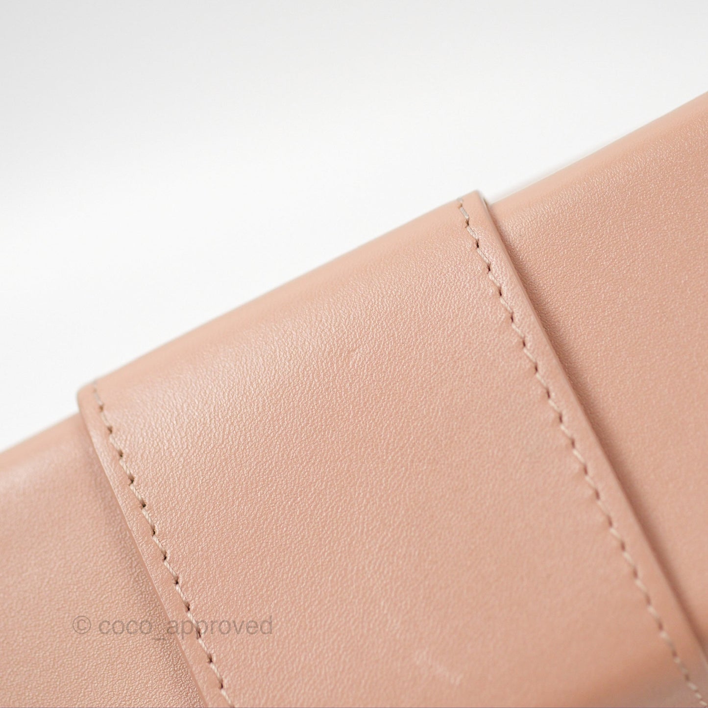 Christian Dior 30 Montaigne Beige Calfskin Box Bag
