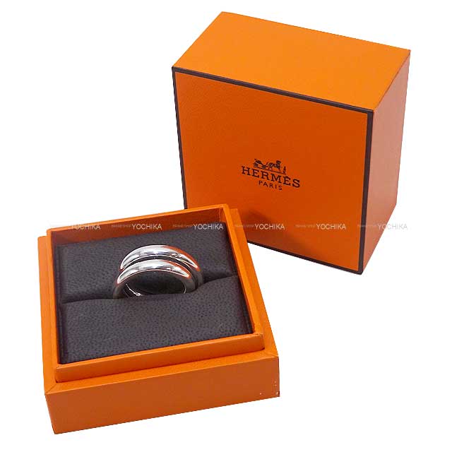 HERMES ring Vertige #53 Silver Silver925