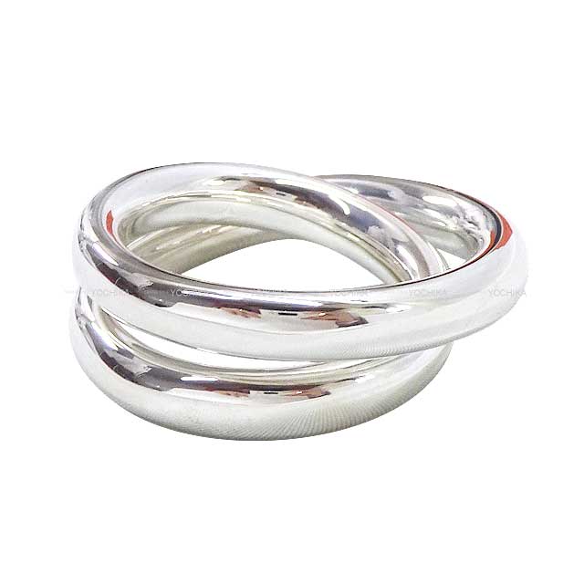 HERMES ring Vertige #53 Silver Silver925
