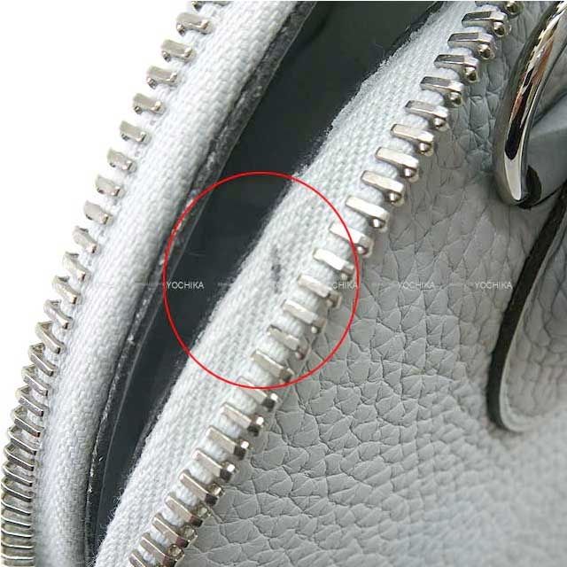 HERMES Shoulder bag Bolide31 Bleu Pale Taurillon Clemence Silver HW Stamp