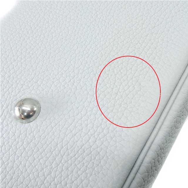 HERMES Shoulder bag Bolide31 Bleu Pale Taurillon Clemence Silver HW Stamp