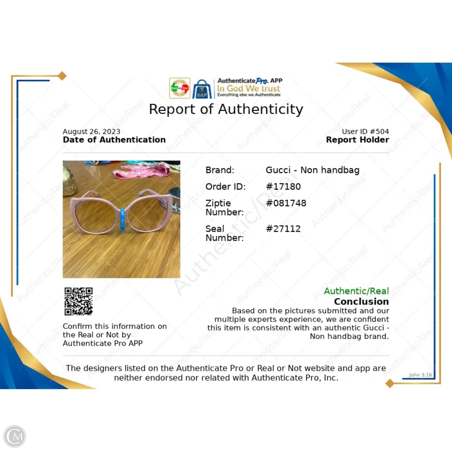 Sunglasses Luxury Designer By Gucci
