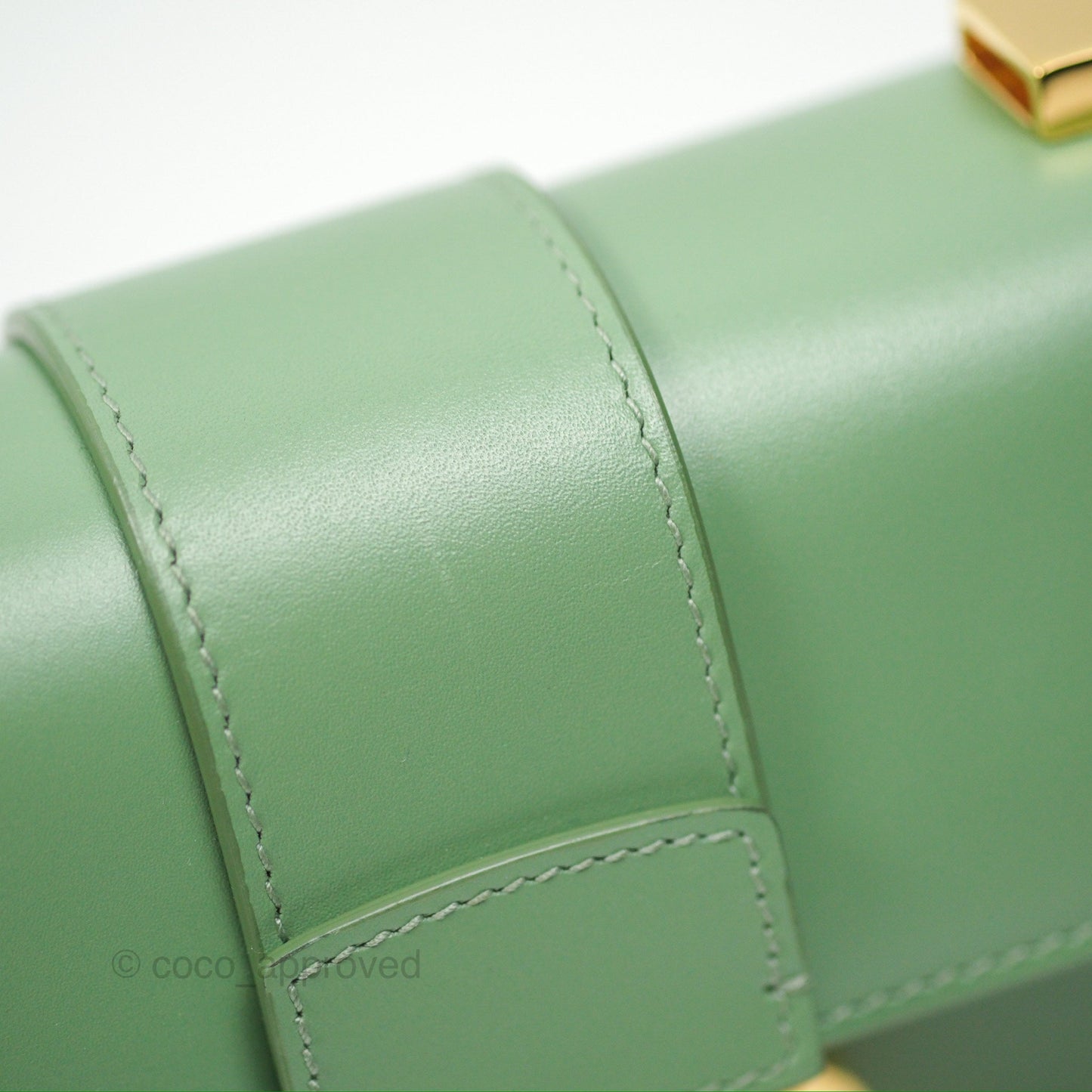 Dior Micro 30 Montaigne Flap Bag Mint Green Smooth Calfskin