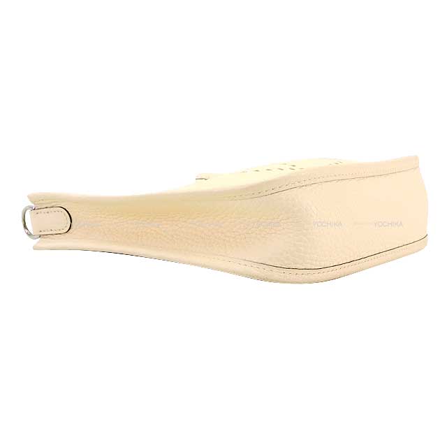 HERMES Shoulder bag Evelyne 16 TPM Nata Taurillon Clemence Silver HW Stamp