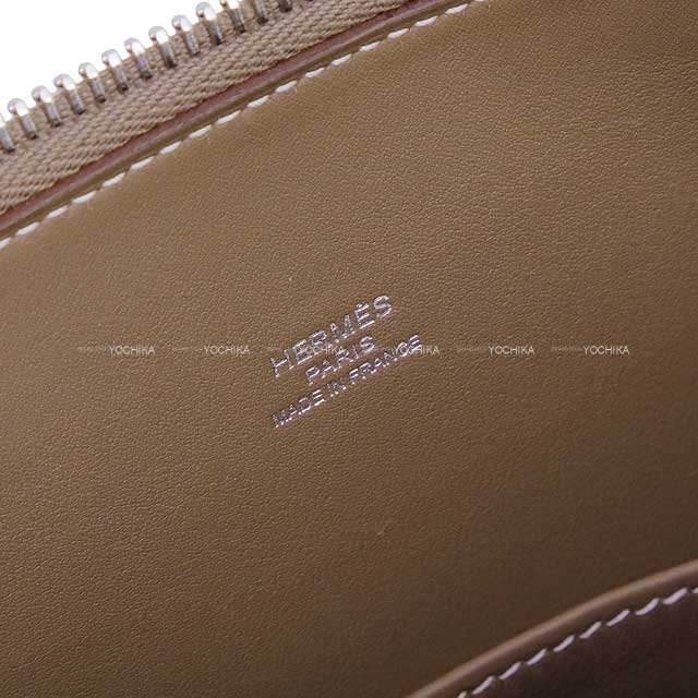 HERMES Shoulder bag Bolide1923 30 Etoupe Veau Epsom Silver HW Stamp