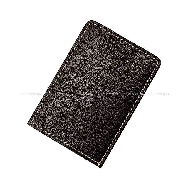 HERMES Carrying case In The Loop Phone To Go GM Ebene Chevre Myzore Stamp