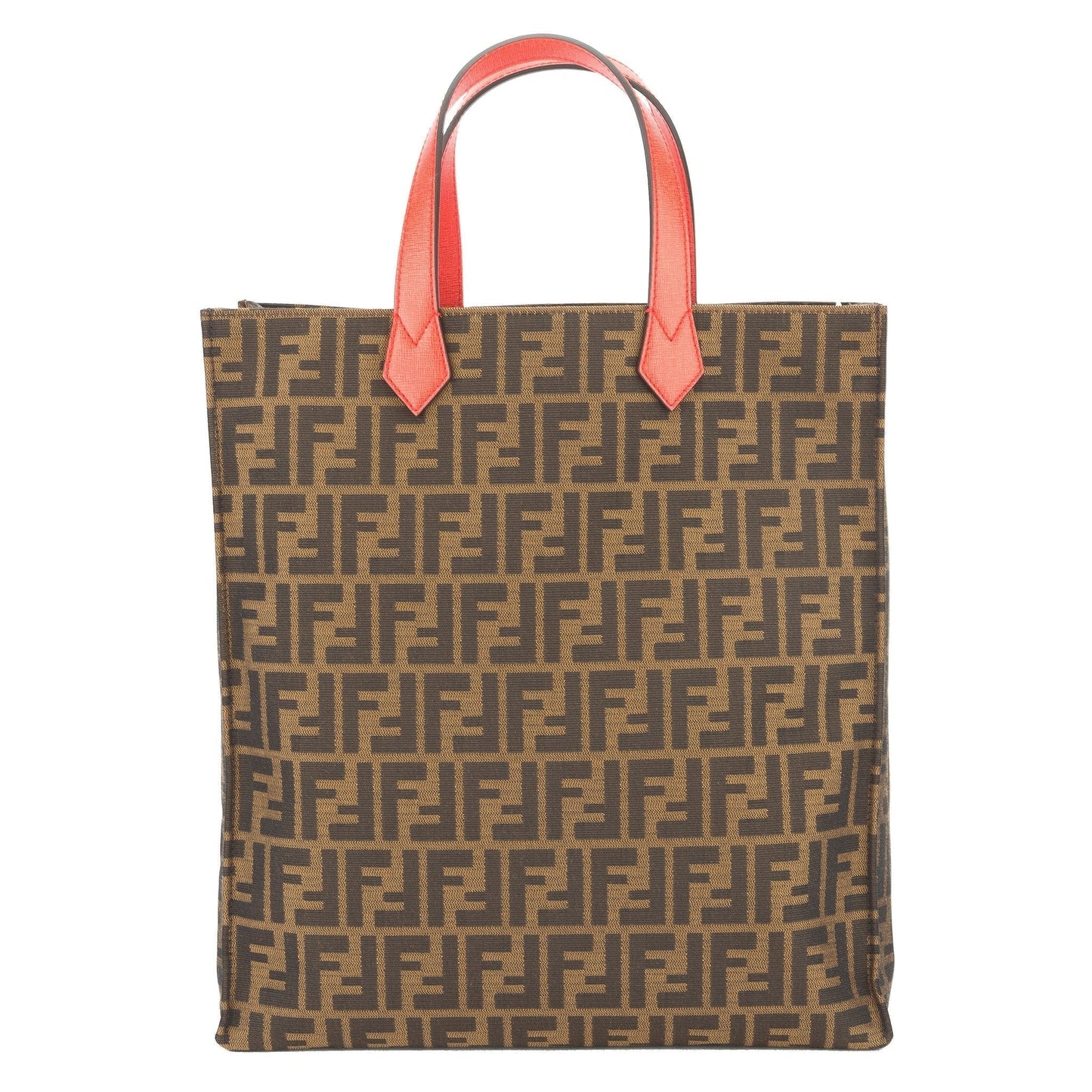Fendi Tabacco Moro Zucca Shopping Tote (New with Tags)
