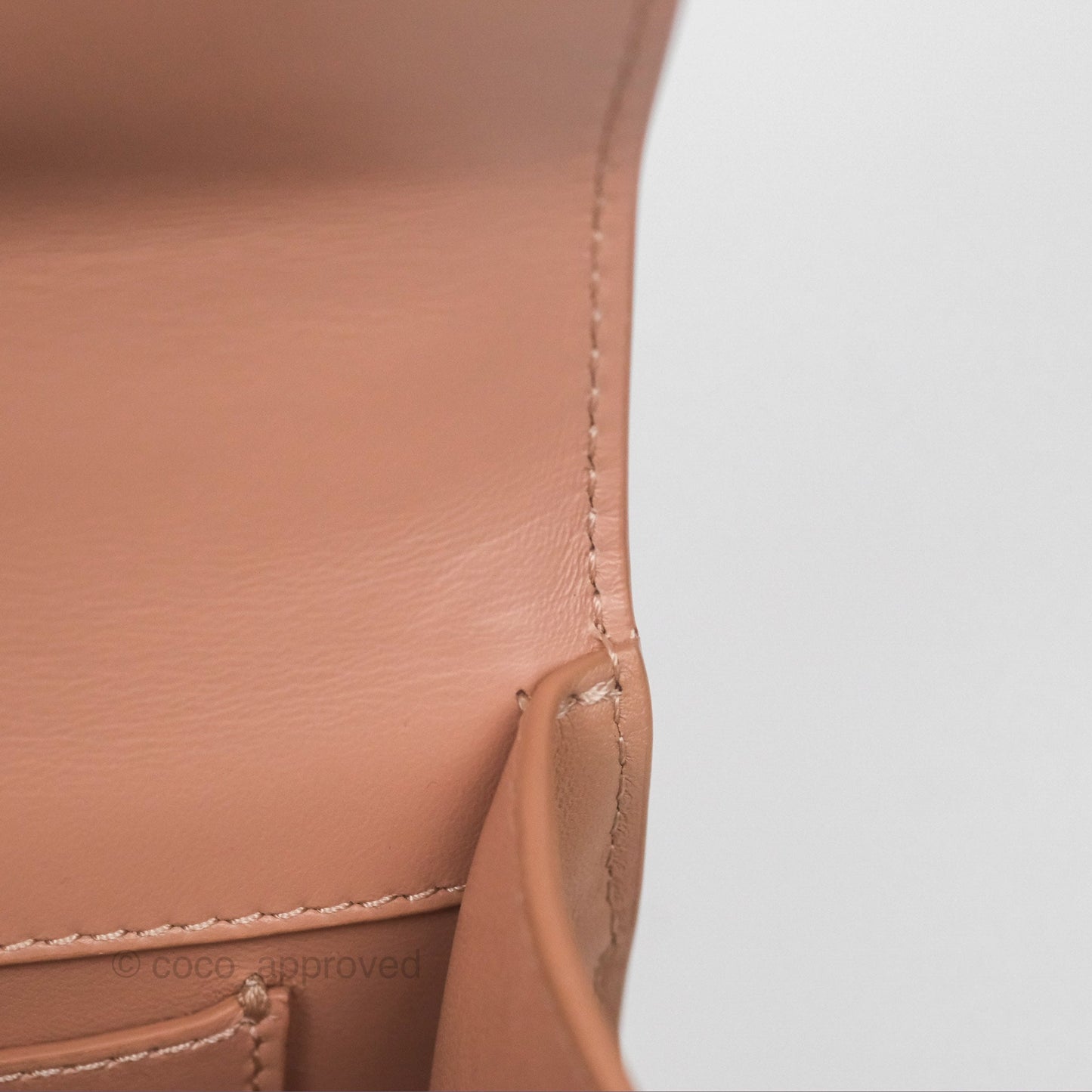 Dior Micro 30 Montaigne Flap Bag Rose Des Vents Calfskin