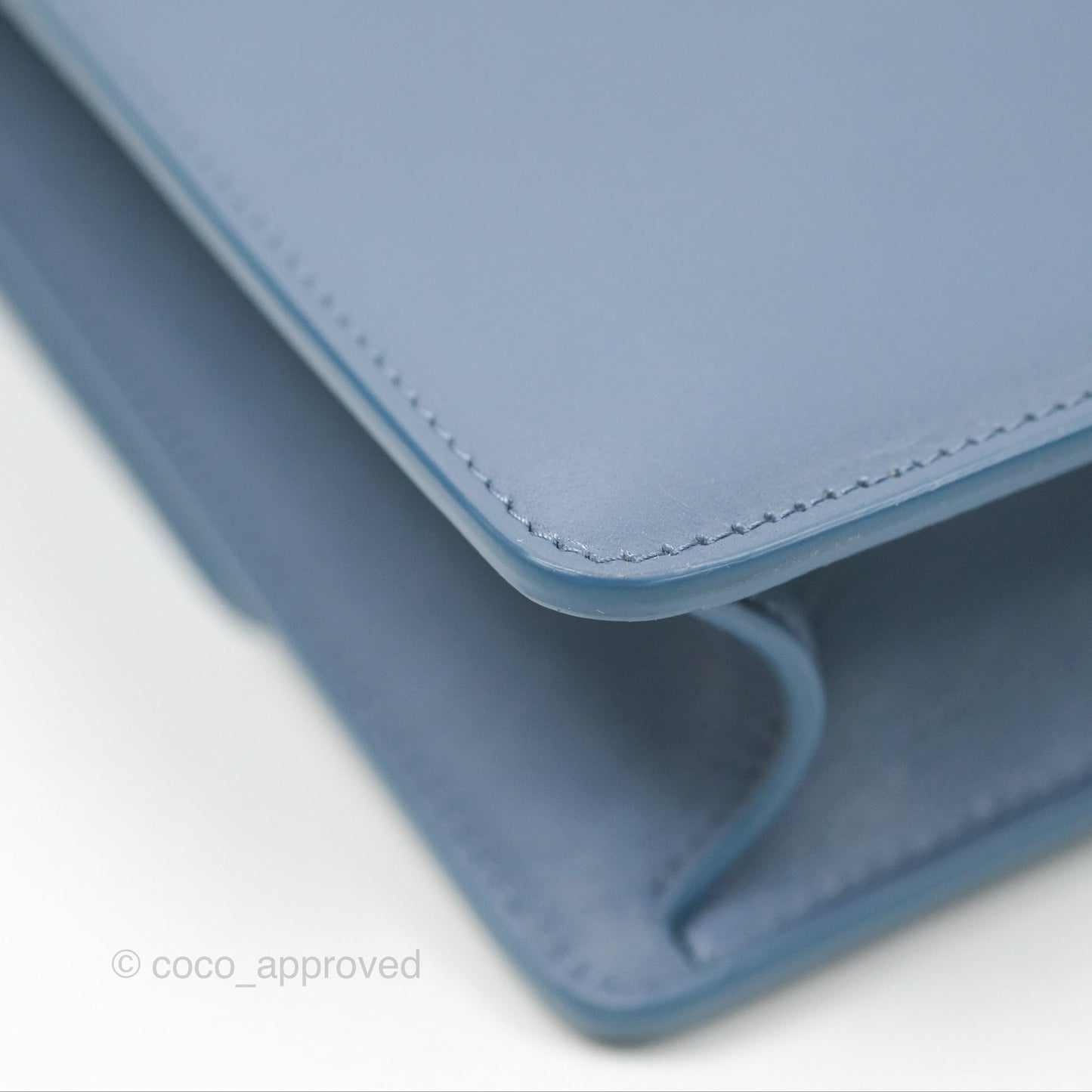 Dior 30 Montaigne Bag Blue Box Calfskin