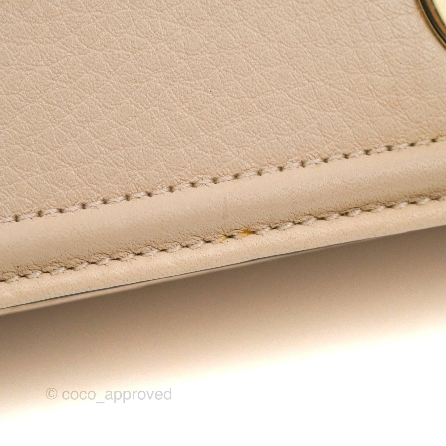 Christian Dior Small Diorama Calfskin Flap Bag Nude Pink Gold Hardware