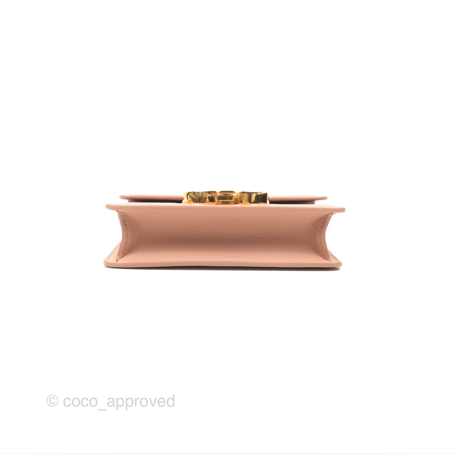 Dior Micro 30 Montaigne Flap Bag Rose Des Vents Calfskin