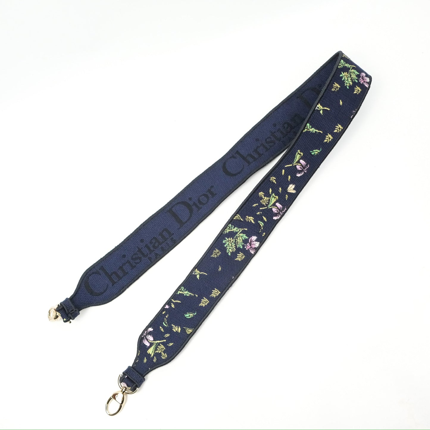 Christian Dior Medium Lady D-Lite Bag Blue Dior Multicolor Constellation Embroidered