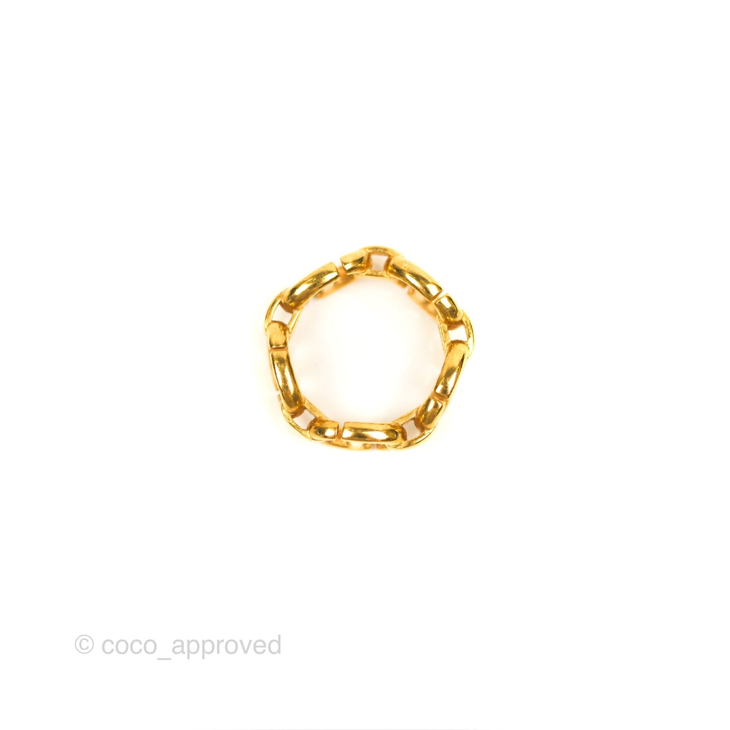 Christian Dior CD Navy Ring Size S