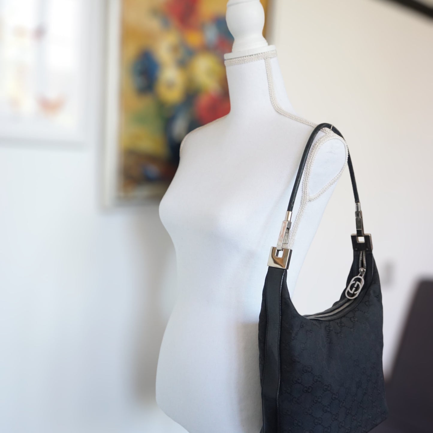 Gucci Sort Skuldertaske