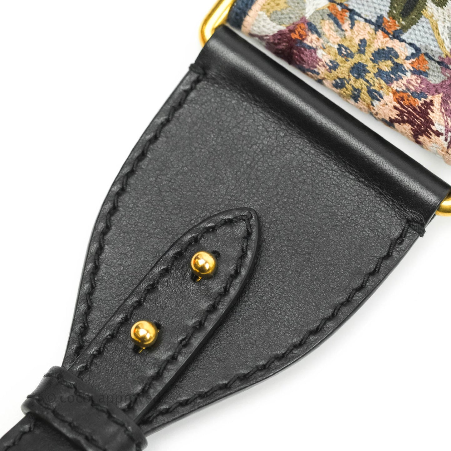 Christian Dior Embroidered Kaleidiorscopic Strap
