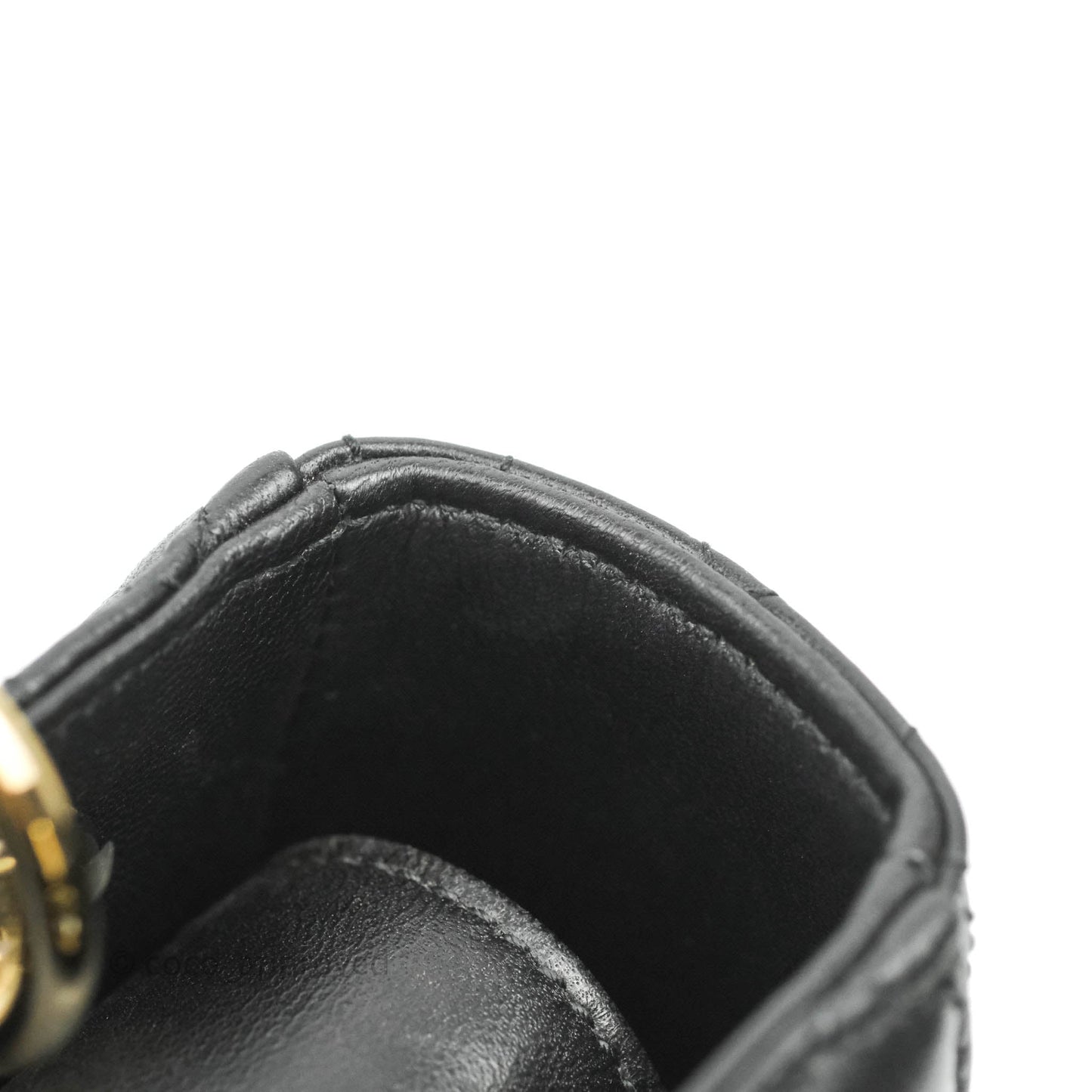 Christian Dior Lambskin My ABCDior Lady Dior Black Gold Hardware
