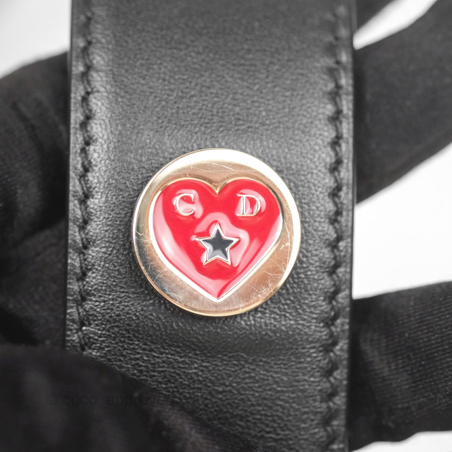 Christian Dior My ABCDior Lady Dior Black Lambskin Silver Hardware