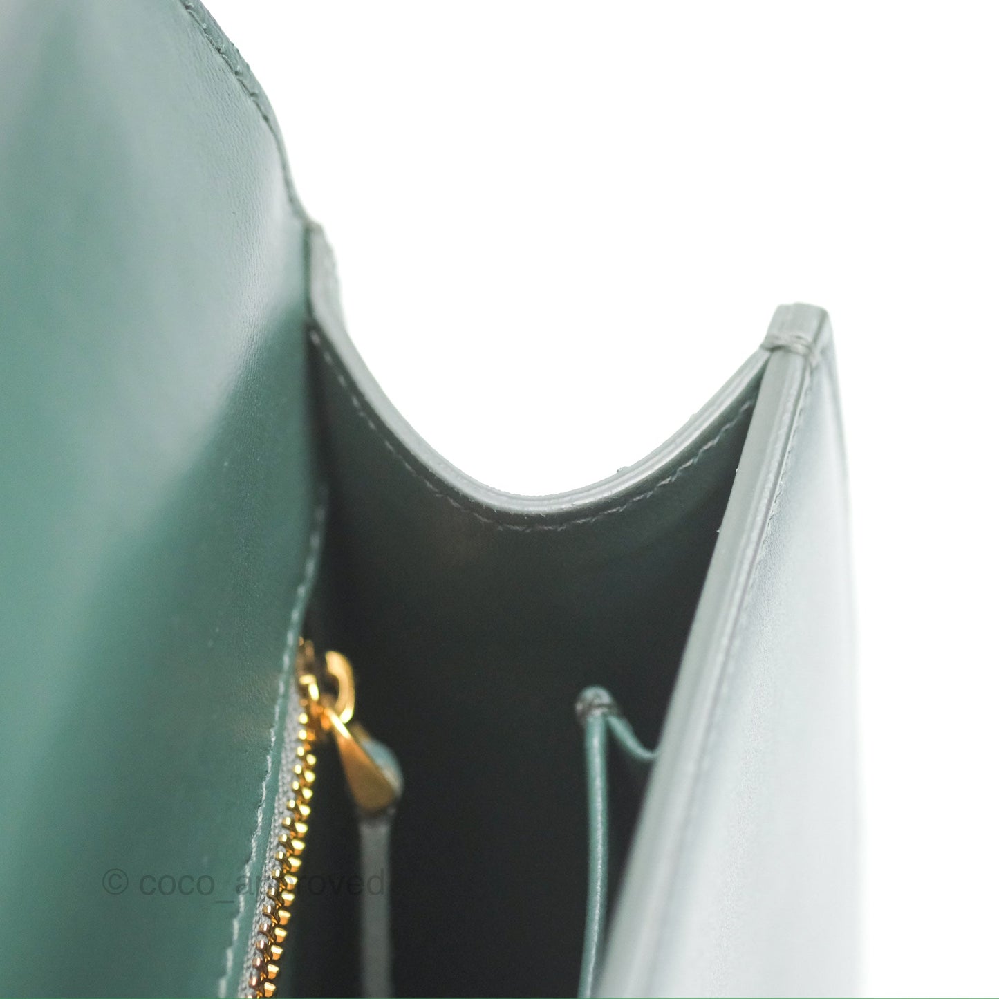 Dior 30 Montaigne Bag Teal Green Box Calfskin