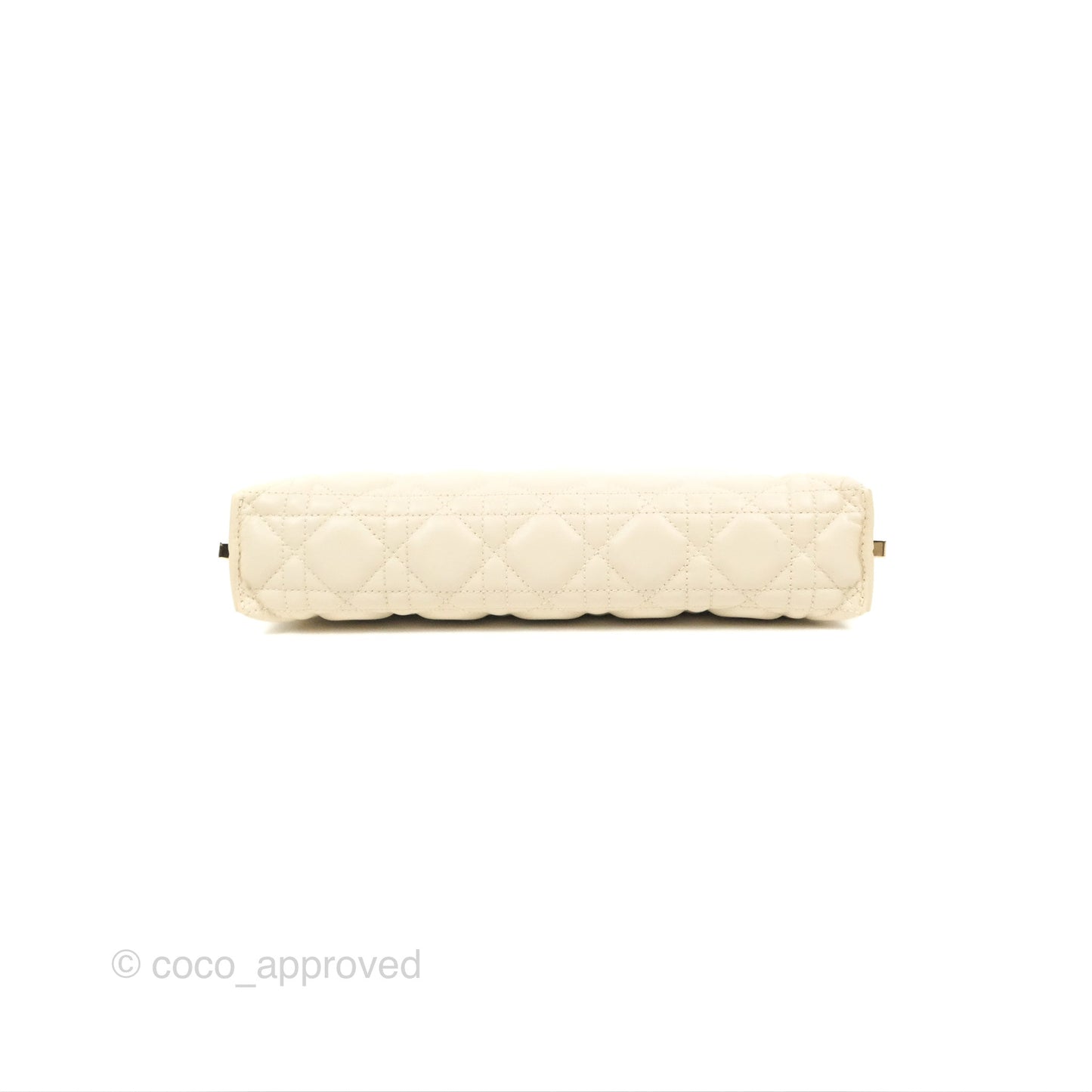 Dior Club Bag Dusty Ivory Cannage Lambskin