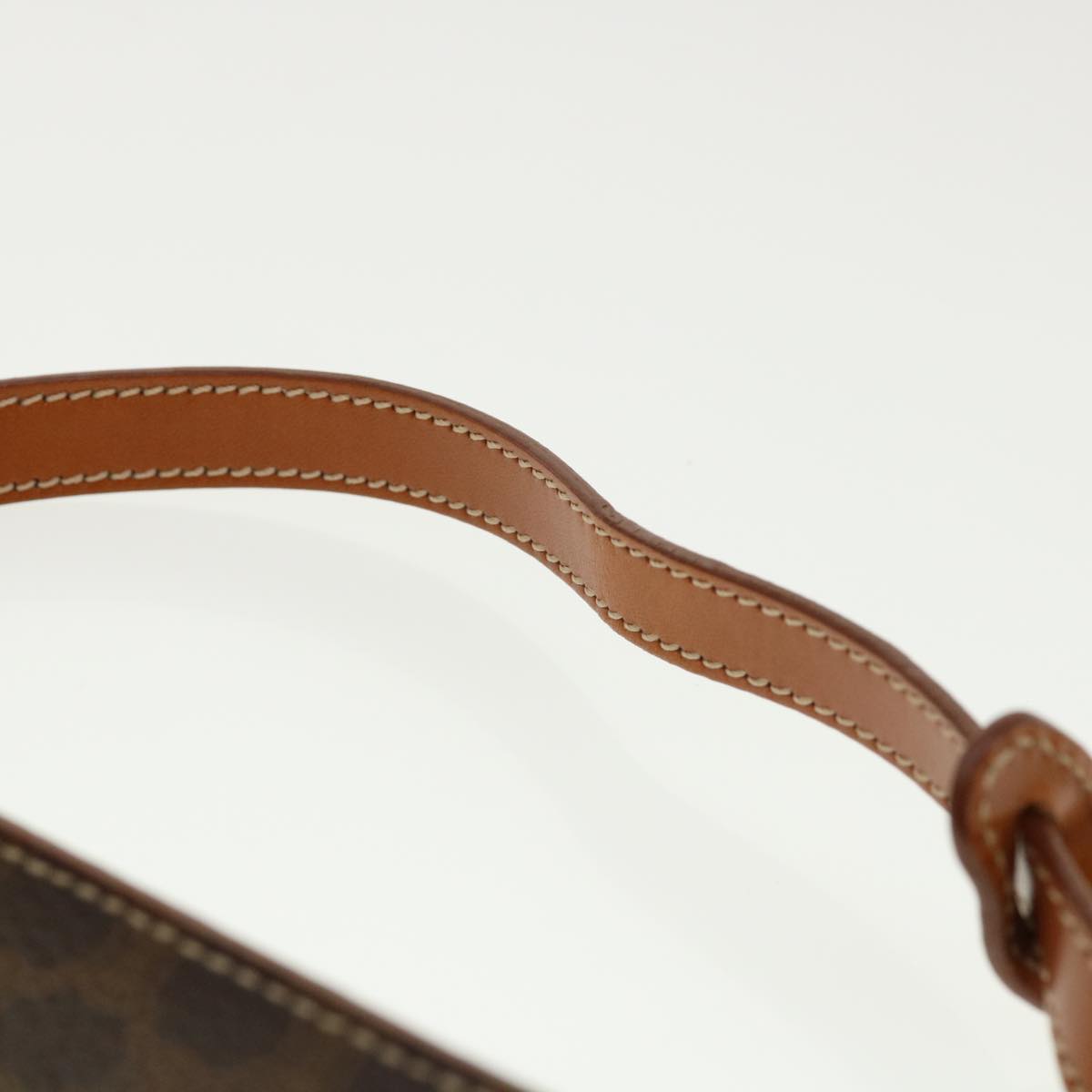 Celine Macadam Canvas Accessory Pouch Brown 32096A