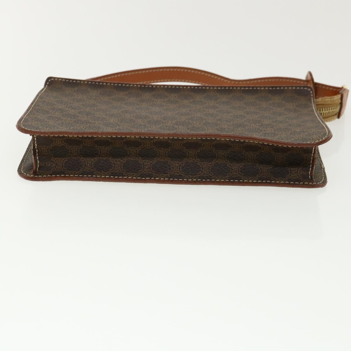 Celine Macadam Canvas Accessory Pouch Brown 32096A
