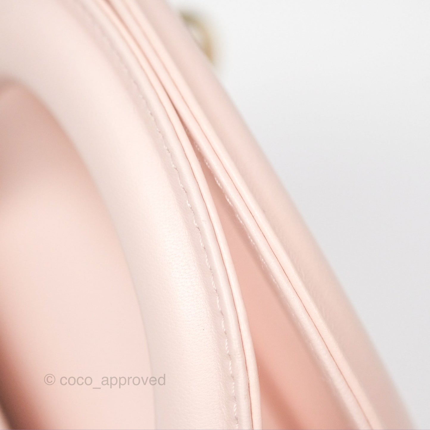 Christian Dior Mini Lady Dior Pink Lambskin Gold Hardware