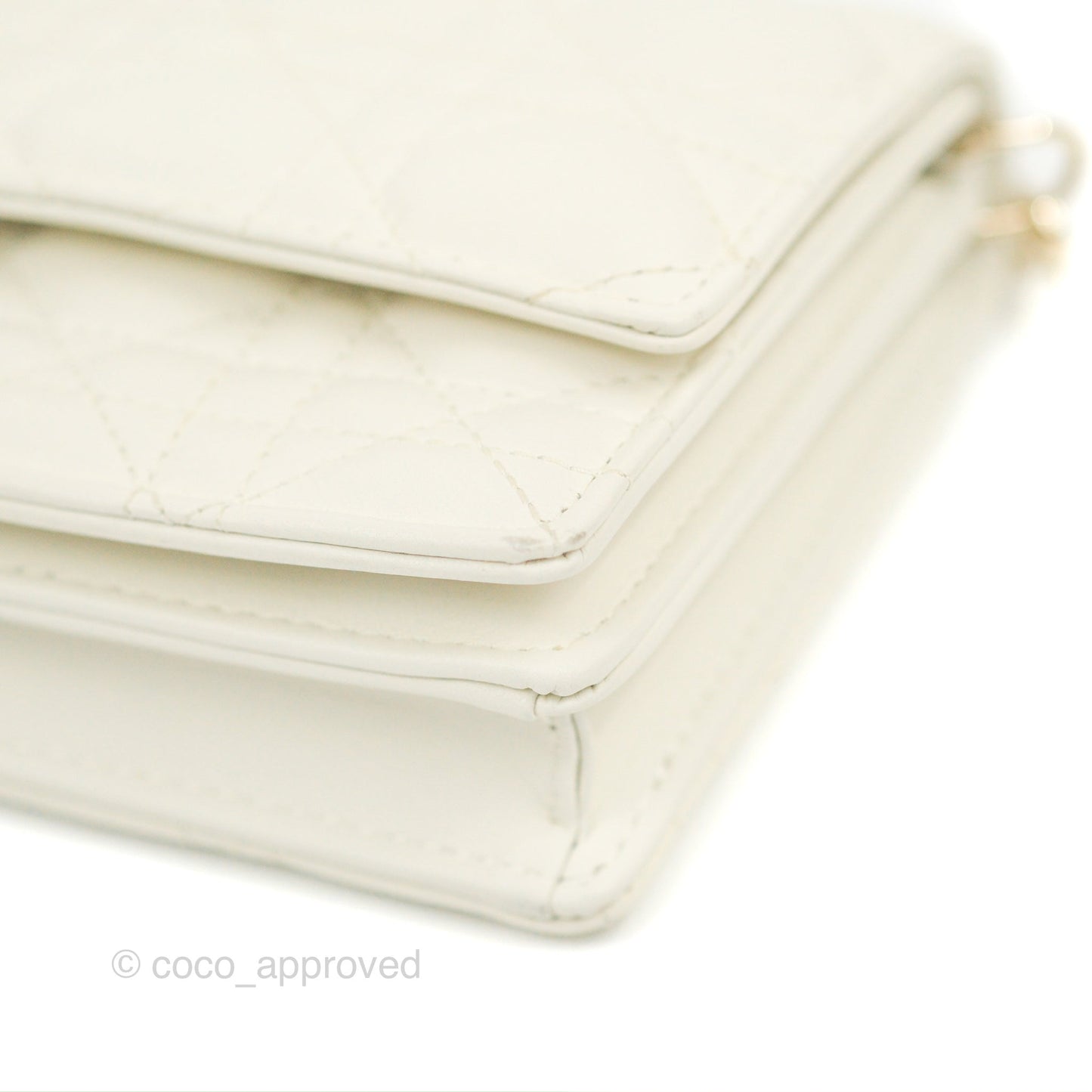 Dior Miss Dior Mini Bag Ivory White Cannage Lambskin