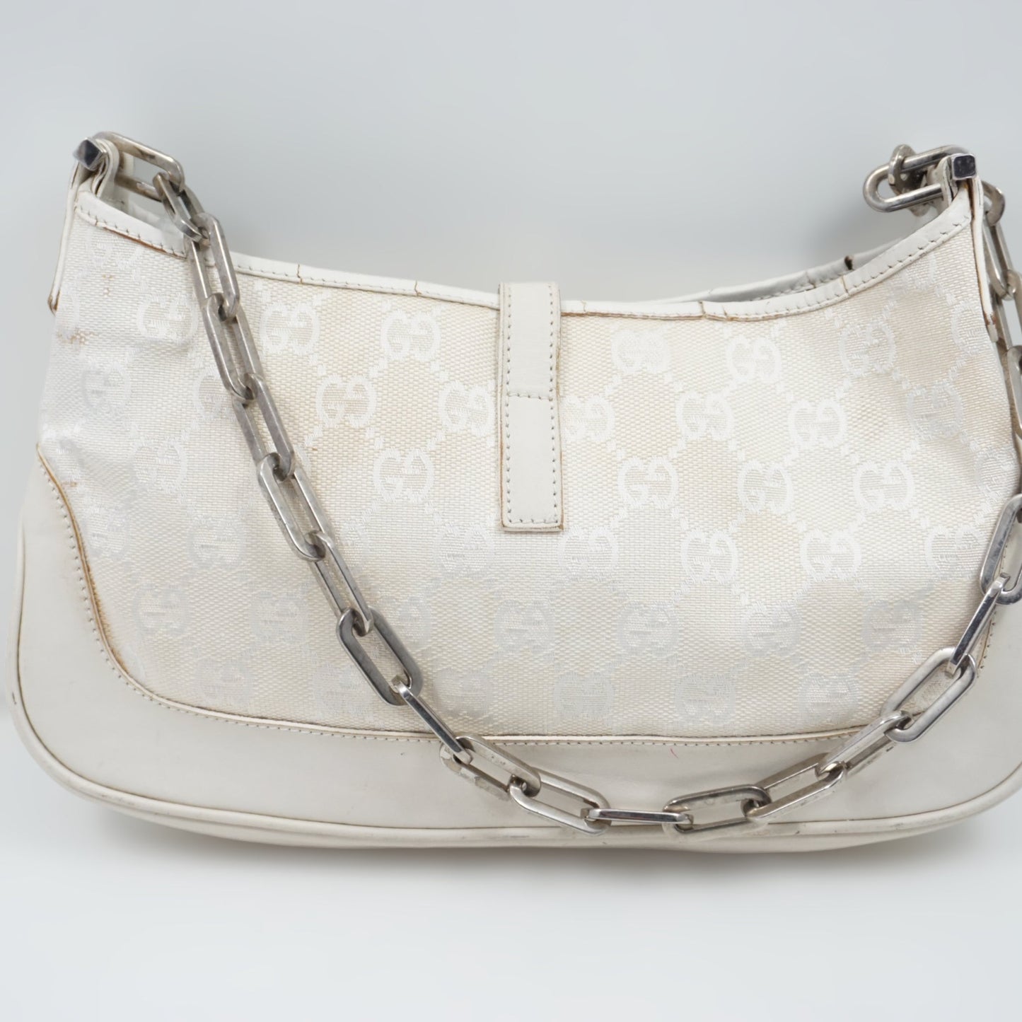 Gucci Hvid Skuldertaske