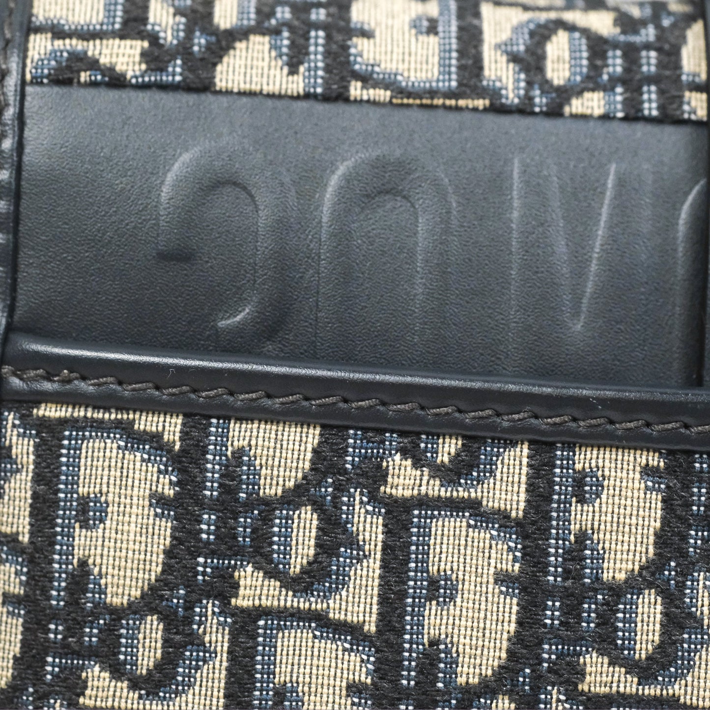 Dior 30 Montaigne Bag Navy Dior Oblique Jacquard