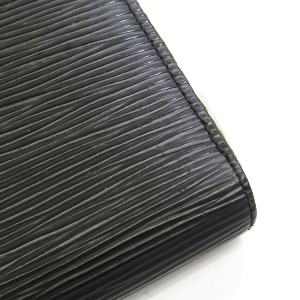Louis Vuitton Black Leather Zippy wallet wallet accessories