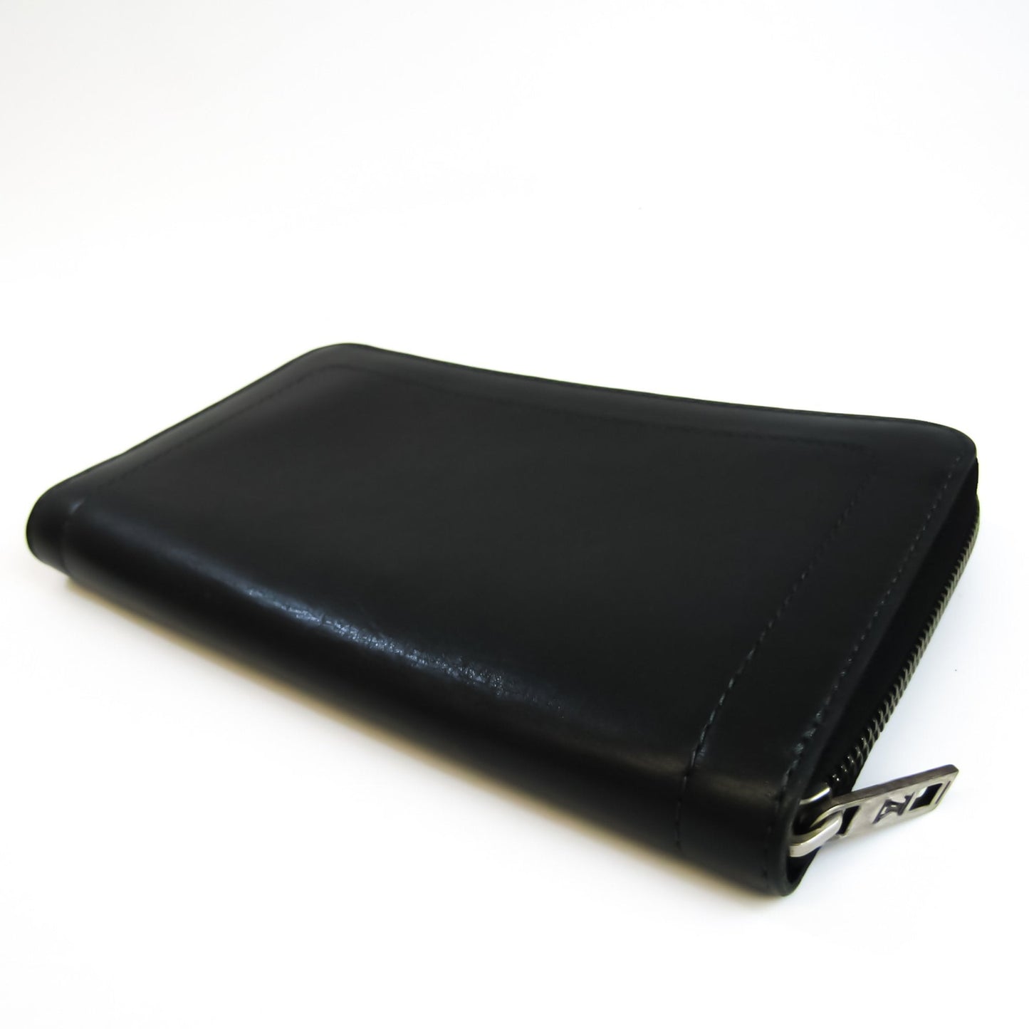 Louis Vuitton Black Leather Zippy organizer wallet accessories