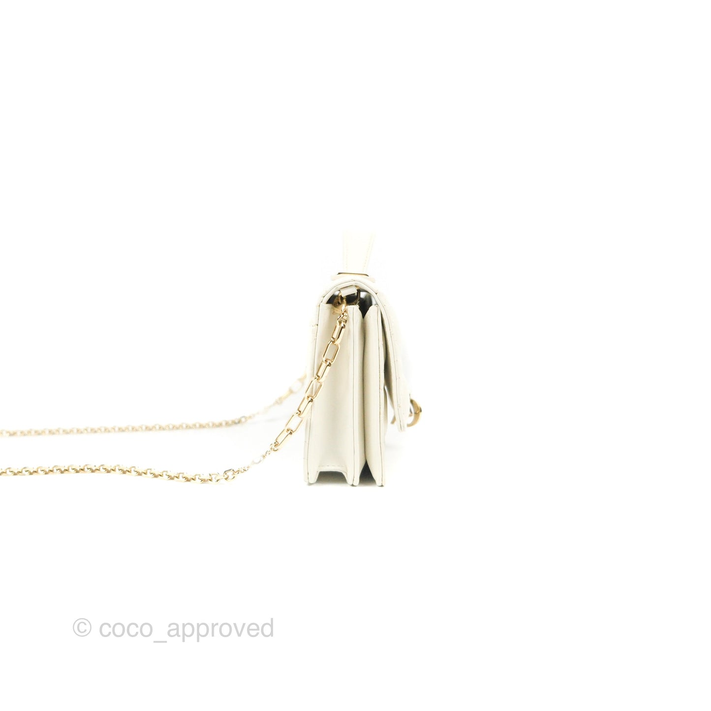 Dior Miss Dior Mini Bag Ivory White Cannage Lambskin