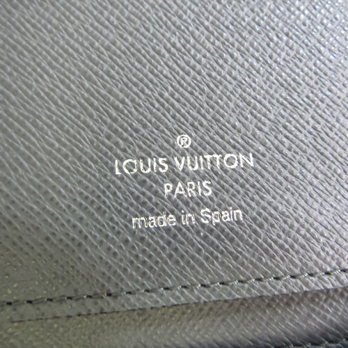 Louis Vuitton Black Leather Zippy Wallet Vertical wallet accessories