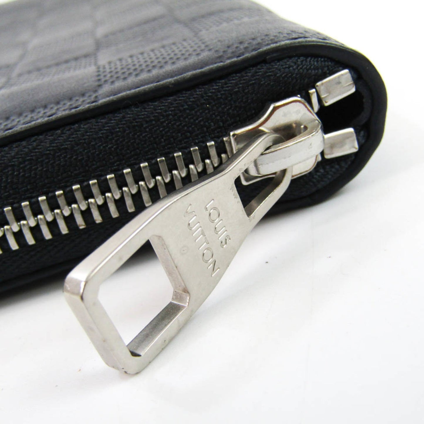 Louis Vuitton Black Canvas Zippy Wallet Vertical wallet accessories