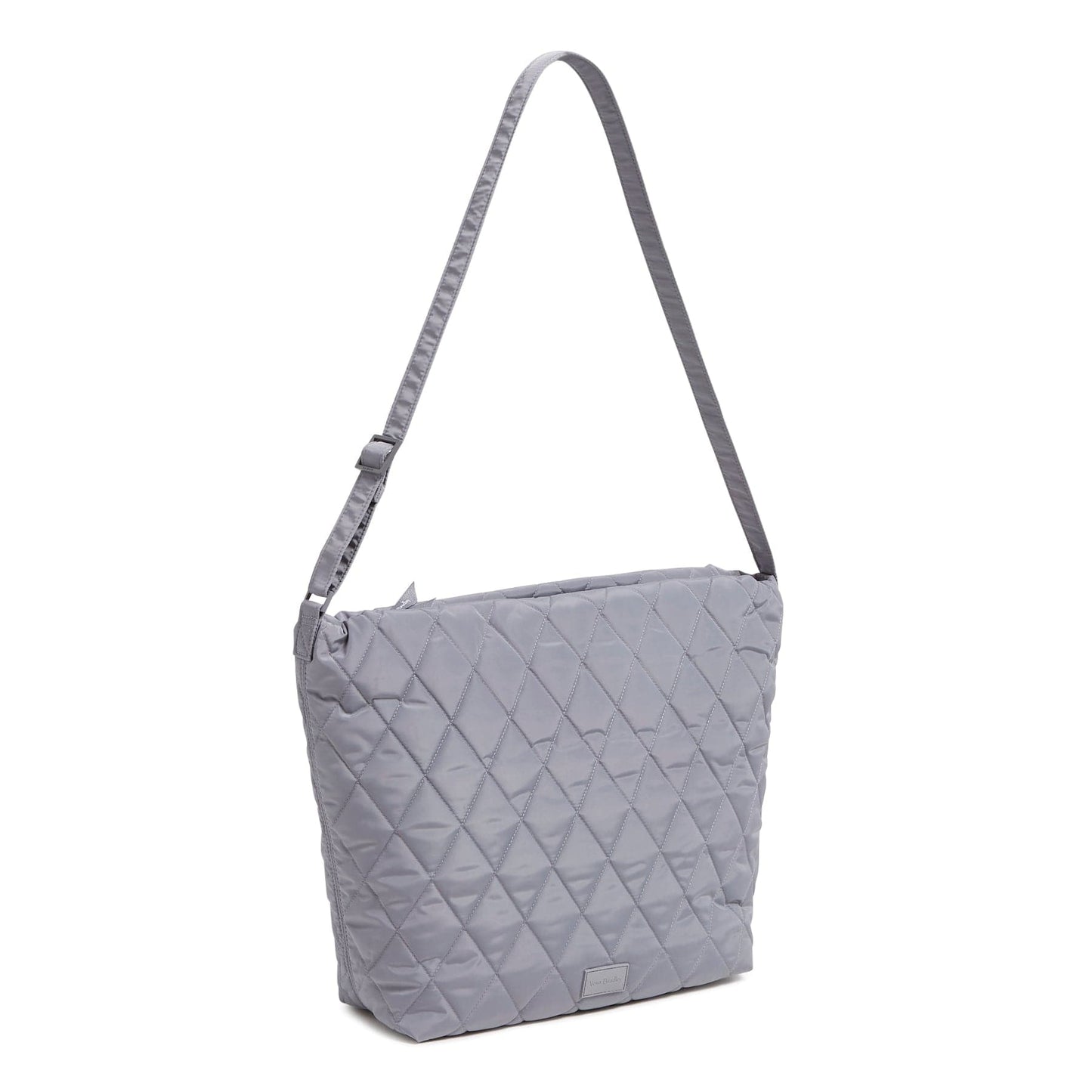 Ultralight Hobo Shoulder Bag-Frost Gray-Image 1-Vera Bradley