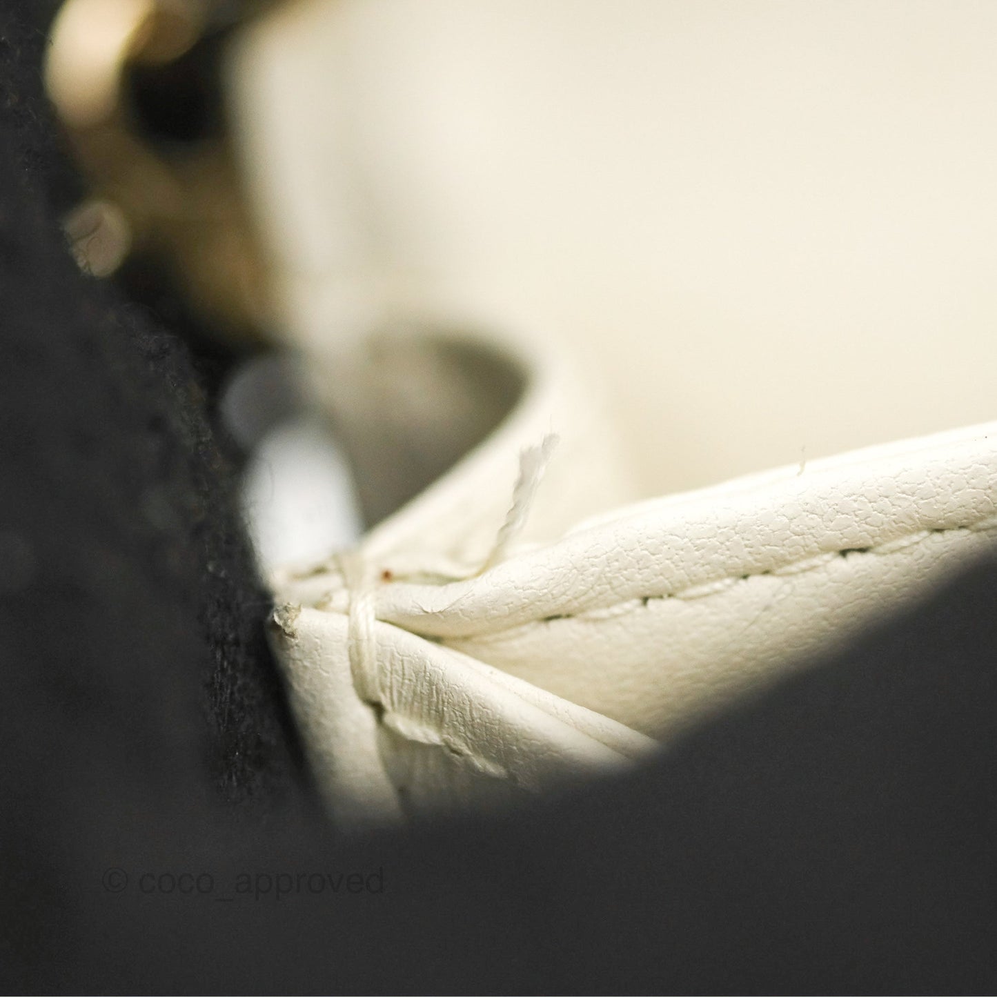 Dior Miss Dior Mini Bag Ivory White Cannage Lambskin